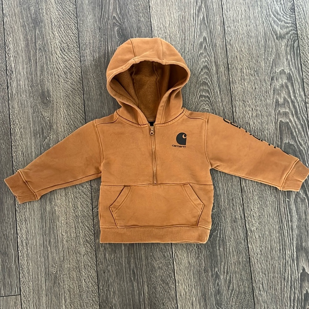 Carhartt quarter zip hoodie